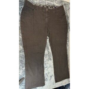 Riders by Lee Black Straight Leg Jeans Size 24 W